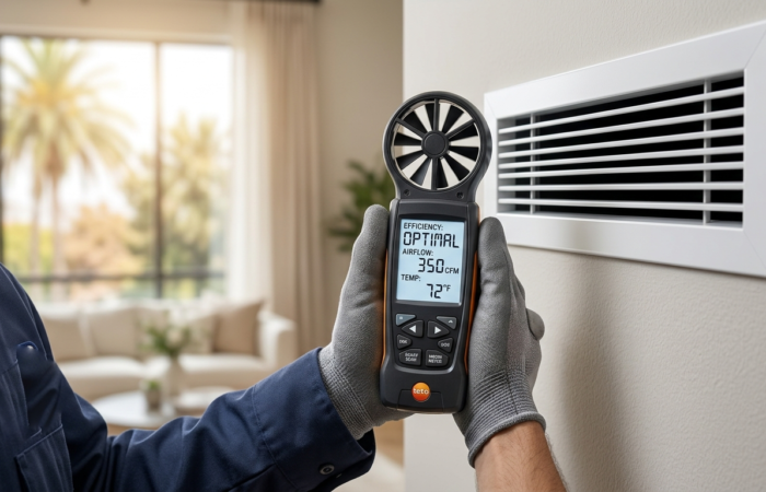 house airflow testing in Sacramento, CA