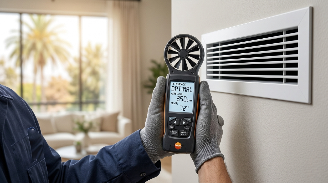 house airflow testing in Sacramento, CA