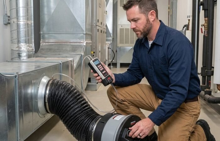 duct testing in Sacramento, CA